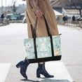 thumbnail image 4 of FORMRS Laptop Tote Bag for Women with 15.6" Computer Compartments Handbag, Floral Easter, 4 of 7