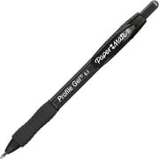 Profile Gel Pen, Retractable, Fine 0.5 Mm, Black Ink, Translucent Black Barrel, Dozen | Bundle of 5 Dozen