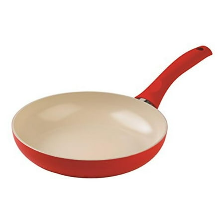 Kuhn Rikon Ceramic - Kuhn Rikon 31503 Colori Cucina Ceramic Induction Frying Pan, 24cm, Red