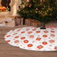 thumbnail image 6 of Rateoe Pastry Print Christmas Tree Skirt 48" for Xmas Holiday New Year Party Circle Tree Mat Ornaments Decoration, 6 of 7