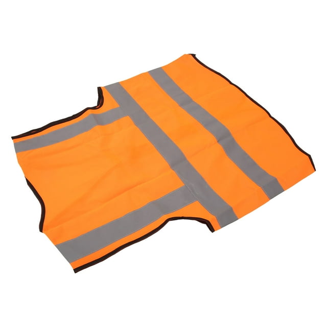 Chaleco De Seguridad Reflectante, Chaleco De Seguridad Delantero De Alta Visibilidad De Cremallera Con Tiras Reflectantes Múltiples Bolsillos, Chalecos De Trabajo Impermeables
