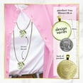 thumbnail image 7 of 13.1 Marathon Gutsy Goodness Bronze Metal Necklace Don't Stop Sport Female Adult Jewelry, 7 of 7