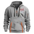 thumbnail image 2 of Sudadera con capucha para hombre, informal, con estampado, deportiva, de manga larga, blusa de poliéster, 2 of 4