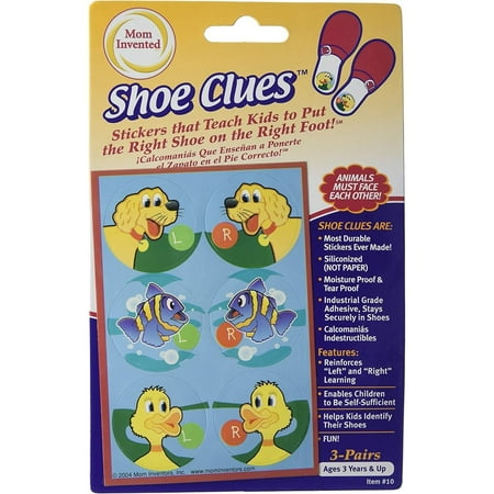 

Bilot Clues-for Learning Left & Right Shoes Item Weight: 0.05 lb
