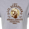 thumbnail image 3 of Parks and Recreation - Lil Sebastian  - Juniors Cropped Cotton Blend T-Shirt, 3 of 5