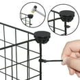 thumbnail image 4 of ZENY Two Tiers Dog Pet Playpen Small Animals Exercise Crate Metal Wire Fence, 4 of 7