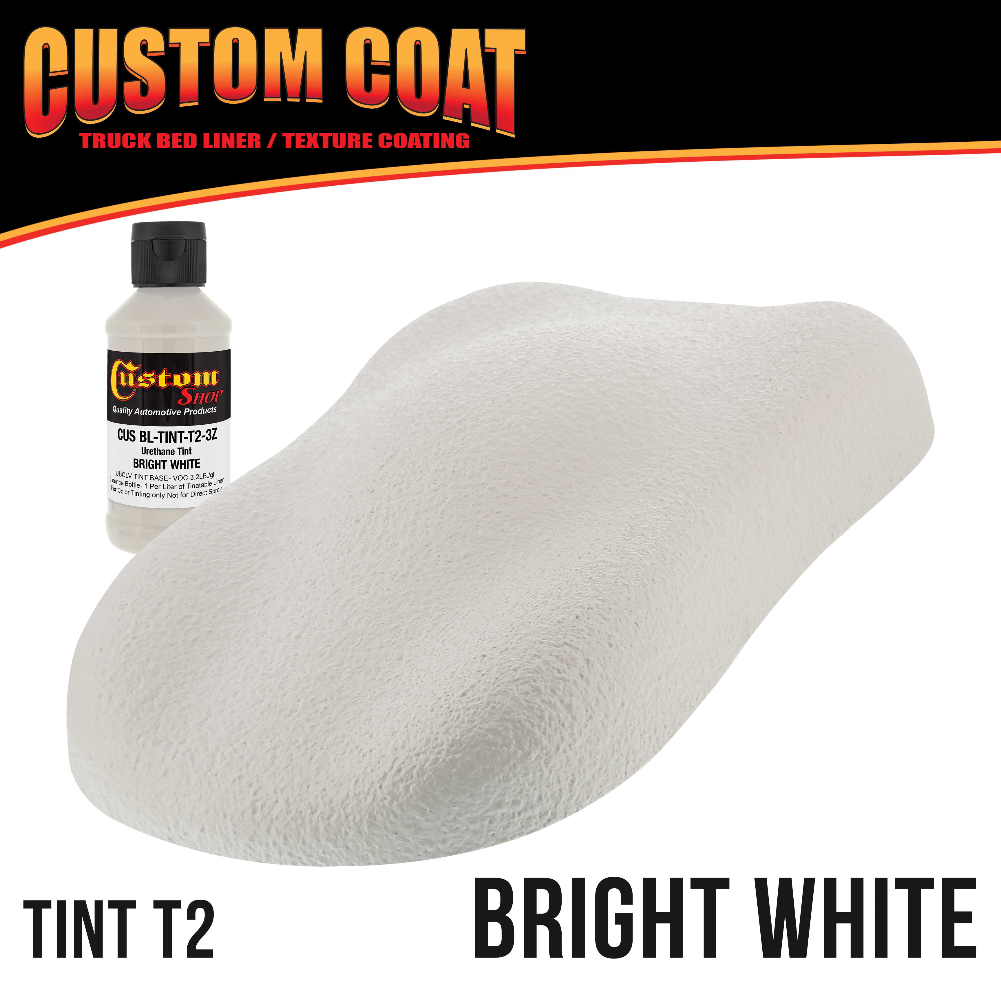 Custom Coat Charcoal Metallic 2 Gallon Urethane Spray-On Truck Bed Liner  Kit with Spray Gun, Prevent Rust 