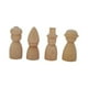thumbnail image 4 of Pack de 4 Figuras de Madera Sin Pintar Decorativas, Muñecos de Pinzas de Madera, Figuras de Pinzas de Madera, Figuras de Pinzas para Juegos, Juguetes, 4 of 9