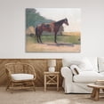 thumbnail image 3 of Stupell Industries Transitional Saddled Horse in Farm Yard Canvas Art, 48 x 36, by Stellar Design Studio, 3 of 8