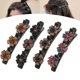 thumbnail image 1 of Pinzas para el cabello trenzadas con piedras de cristal brillantes, pasador para el cabello con triple pinza, pinzas para el cabello para cambiar rápidamente de estilo, pinzas para el cabello trenzada, 1 of 8