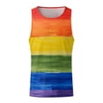 thumbnail image 4 of Mens Tank Tops Summer Tie Dye Beach Tank Tops Workout Gym Sleeveless Shirt Hawaiian Graphic Tank Top Men Vintage Beach Shirts, 4 of 5