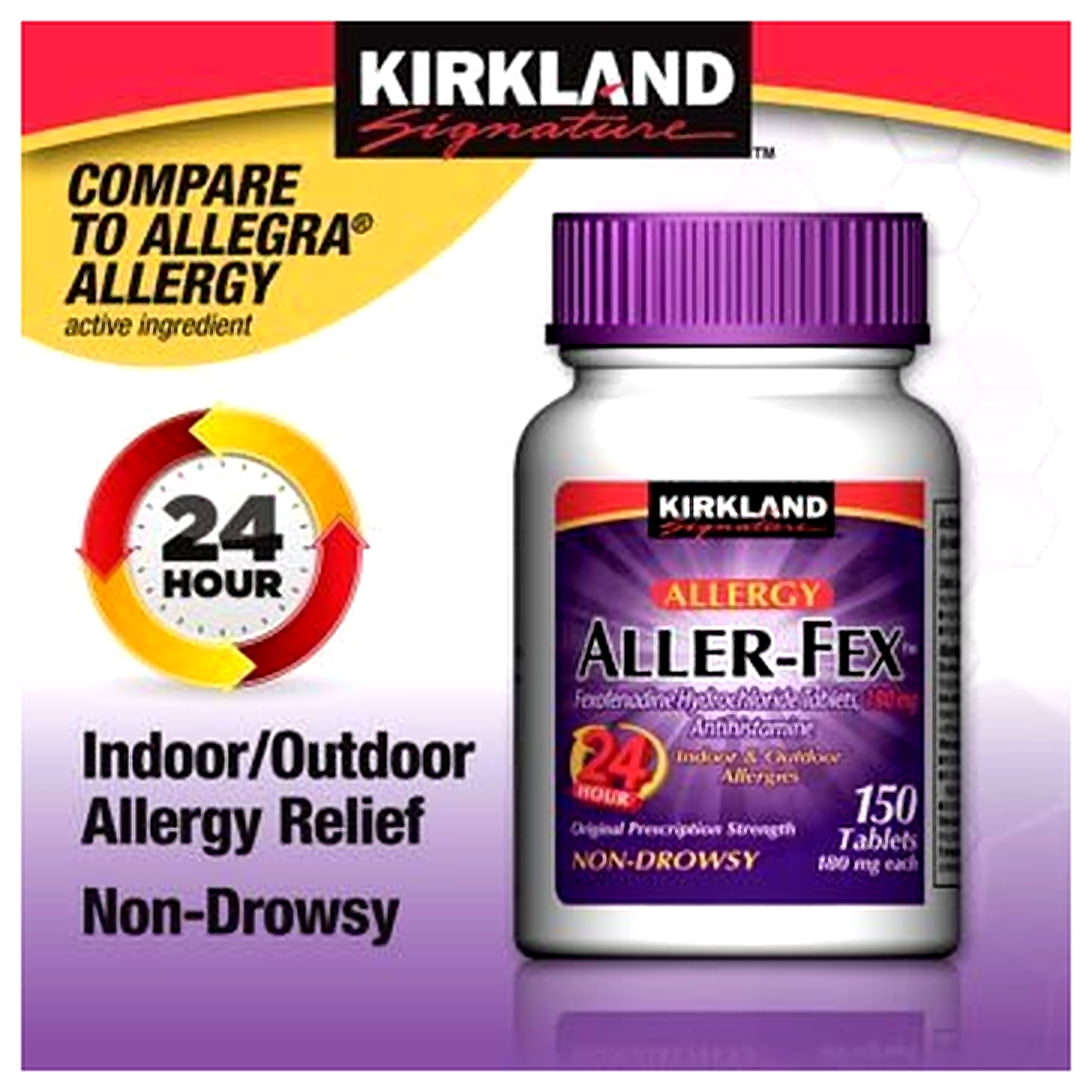 Kirkland Signature Aller-Fex , 180 mg 150 Tablets