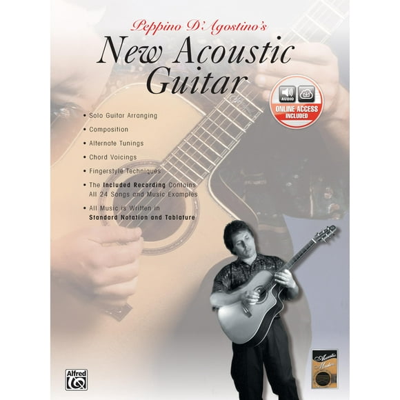 Acoustic Masters: Peppino D'Agostino Nouvelle Guitare Acoustique, Livre & Audio en Ligne (Série Acoustic Masters)