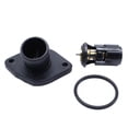 thumbnail image 2 of Termostato De Brida De Refrigerante Del Motor 032121121B 032121110B Ajustador De Temperatura De Repuesto Compatible Con Golf 4 1J 1,4 16V 1,6 16V Coche Cateissary VI003611-00, 2 of 7