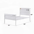 thumbnail image 5 of Full-Length Cargo Container Style White Finish Panel Bed, 5 of 5