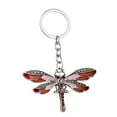 thumbnail image 2 of 4x Llavero de Mariposa con Diamantes de Imitación para Mujer, Llavero para Coche, Colgante para Bolso, Regalo 4 piezas, 2 of 8