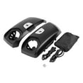 thumbnail image 1 of Motorcycle Saddlebag Lids Cover For Indian Chieftain Springfield Roadmaster Dark Horse Challenger Matte Black, 1 of 5
