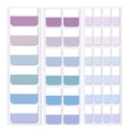 thumbnail image 1 of KAKOWELY Index Sticker 3 Sheets Sticky Index Tabs Book Notes Tabs Portable Page Markers Writable Page Sticky Tabs Page Marking Tabs Page Index Markers1.77"X1.1"X0.04", 1 of 5
