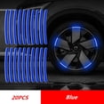 thumbnail image 2 of Car Wheel Hub Reflective Stripes Door Safety Opening Warning Sticker Tape Auto Rear Warning Reflective Tape Car Accessories, 2 of 9