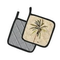 thumbnail image 2 of Carolines Treasures 8482PTHD Palm Tree Pair of Pot Holders, 7.5HX7.5W, multicolor, 2 of 3