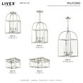 thumbnail image 2 of Livex Lighting 3 Light BN Chain Hang/Ceiling Mount, 2 of 14