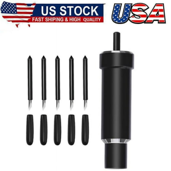 Deep Cut Housing 5 Pcs Deep-Point Blade, Replacement Deep Cut Blade