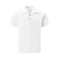 thumbnail image 4 of Men's Short Sleeve Polo Shirt Casual Regular Fit Knit Textured Stretch Golf Tee, 4 of 9