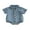 Blue, variant on nvzhuang Infant Boys Girls Denim Romper Short Sleeve Baby Jumpsuits Summer Buttons Casual Bodysuits