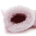 thumbnail image 4 of Weestep Girls Toddler Little Kid Warm Fur Winter Ankle Flat Snow Boot(13 Little Kid, Bow Pink), 4 of 7
