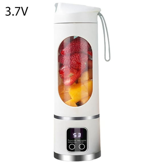 Digital Display Juicer-Smart LED Display,3 Speed12- Fresh Juice Bottle,Diet-Friendly Multimode Blender, USB Rechargeable 450ML Portable juicer Shakes and Smoothies Blender Small Blenders Mixing