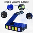 thumbnail image 3 of DQQKMM Trading Card Storage Box, 3900+ Deck Box with Commander Display, Organizer for MTG TCG Sports Cards, Includes Dice Tray, Dividers & Top Loaders, 3 of 9