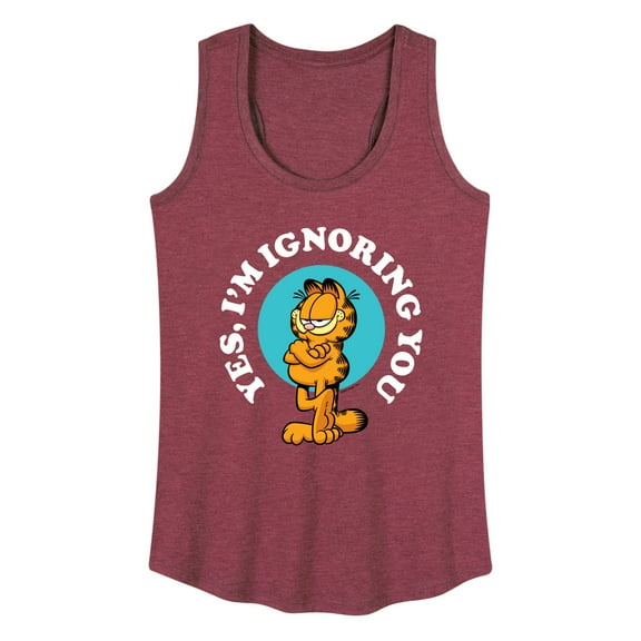 Garfield - Ignoring You - Women's Racerback Tank Top
