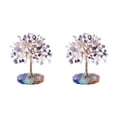 thumbnail image 4 of Cateissary Exquisitos cristales curativos, piedras, colgante de árbol, elegantes acentos para el hogar, piedras de cristal, adorno de árbol Type7 NO7, 4 of 6