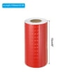 thumbnail image 2 of Uxcell Reflective Tape, 6" x 33 FT Waterproof Adhesive High Visibility Tape, Red, 2 of 6