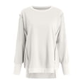 thumbnail image 4 of Towmus Womens Oversized Sweatshirt Crewneck Long Sleeve Shirts Pullover Sweatshirts Y2k Winter Clothes, 4 of 6