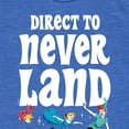 thumbnail image 3 of Disney - Peter Pan - Direct to Never Land - Toddler And Youth Short Sleeve Graphic T-Shirt, 3 of 5