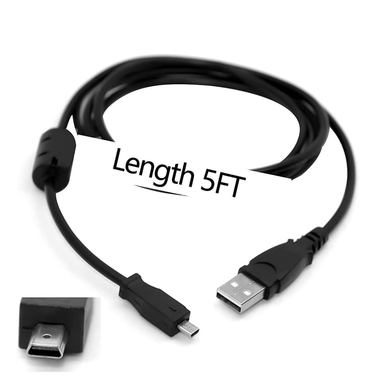 Cavo Stampante USB 2.0 a USB B 6M, Cavetto per Stampante Cavo Printer HP, Canon, Lexmark, Epson, Dell, Panasonic, Scanner (6M