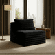 thumbnail image 1 of Sillón en Caja Modular Central Negro, 1 of 6