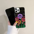 thumbnail image 2 of Colorful Flowers Case Compatible with iPhone 12 Pro Max,Unique Art Design TPU Bumper Cover Case, 2 of 4