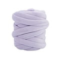 thumbnail image 4 of 250G Chunky Yarn 18.6 Yards Super Bulky Yarn for Craft Braided Knot Crochet Light Violet, 4 of 8