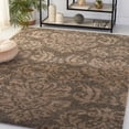 thumbnail image 3 of SAFAVIEH Florida Desmond Damask Shag Area Rug, Smoke/Beige, 3'3" x 5'3", 3 of 10