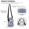 thumbnail image 6 of HELLHERO Women Shoulder Bag for Adults Daily Use Butterfly Crossbody Sling Bag Adjustable Shoulder Strap, 6 of 7