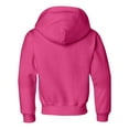 thumbnail image 3 of Fleece NuBlend Youth Hooded Sweatshirt, 3 of 5