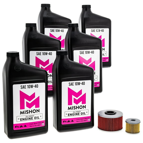 Mishon Engine Oil Change Kit for Honda Pioneer 1000 1000-5 Talon 1000R 1000X MK1012717