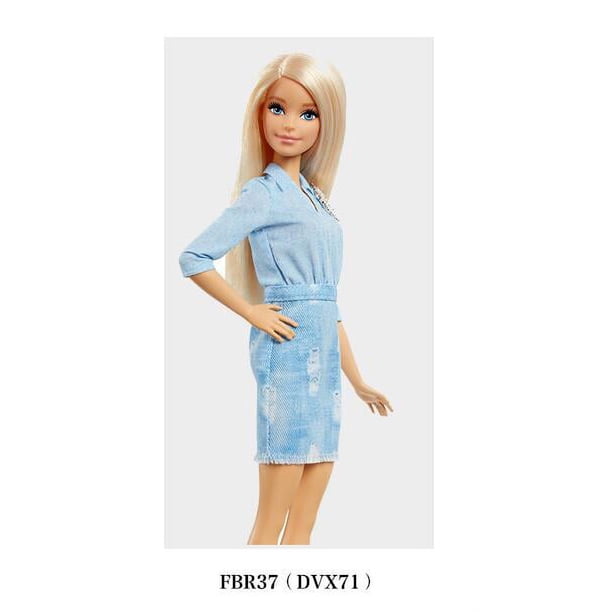 Muñeca Barbie FBR37 Original, juguete de chica de moda, regalo de cumpleaños para niños, DVX78 Fivean unisex