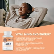 VIMERGY 5-MTHF, 60 Servings – Healthy Mood Support Supplement