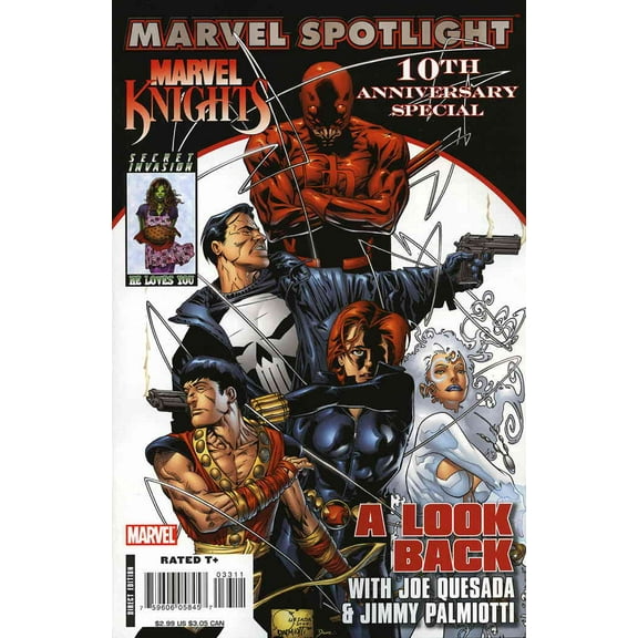Marvel Spotlight: Marvel Knights 10th Anniversary #1 VF ; Marvel Comic Book