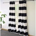 thumbnail image 3 of DriftAway Mia Stripe Room Darkening Grommet Unlined Window Curtains, 3 of 5