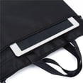 thumbnail image 4 of Bolsa para documentos de oficina, maletín para hombres, carpeta portátil, bolsa con cremallera para archivos A4, azul, 4 of 5