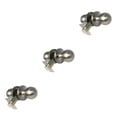 thumbnail image 2 of Bewildely Passage Copper Silver Door Knob Lever Non Locking Handle Brushed Type1 NO1, 2 of 6